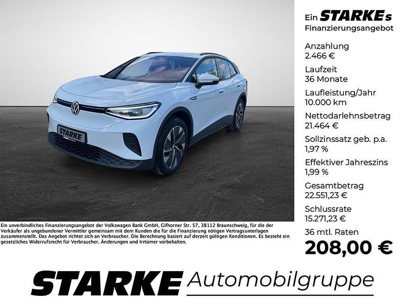 Gebraucht VW ID.4 Pure 125 kW (170 PS) 2022 Weiß SUV