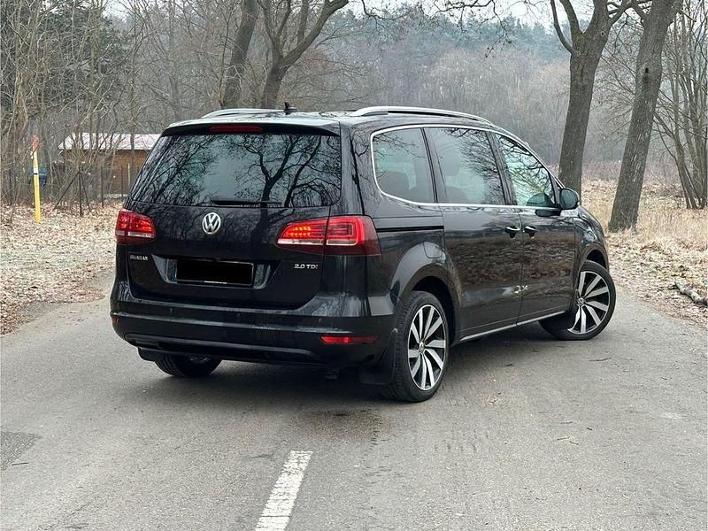 Gebraucht VW Sharan Highline 184 PS (135 kW) 2015 Schwarz Van / Kleinbus