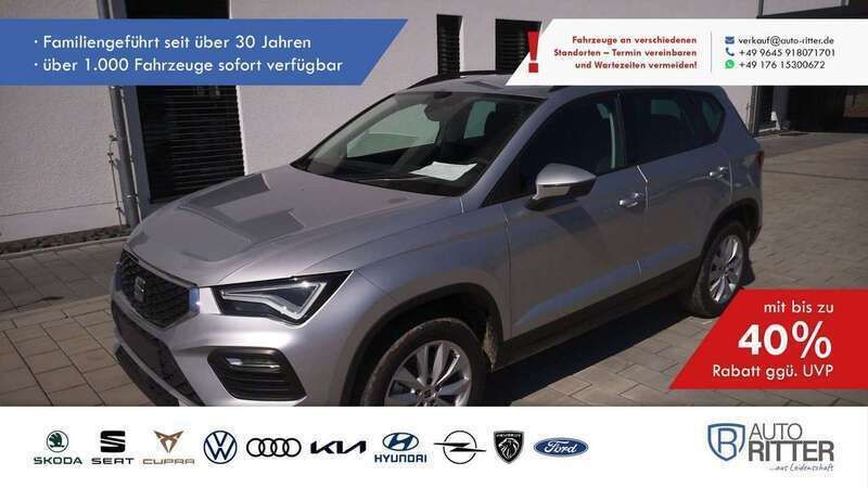 Reflex silber metallic/silber Neu 2024 Seat Ateca Style SUV | 28.950 € (Superpreis) - Bild 1/4