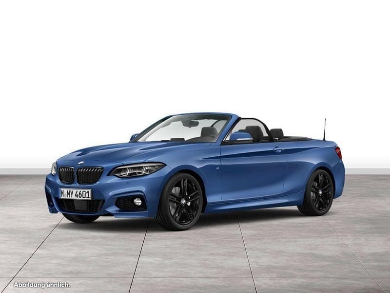 Estorilblau 2 Gebraucht 2021 BMW 220 M Sport Cabrio | 33.440 € (Fairer Preis) - Bild 1/4