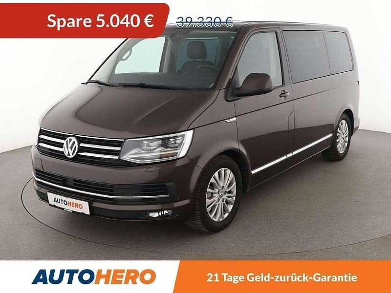 Chestnut brown metallic Gebraucht 2016 VW T6 Generation Six Van | 34.290 € - Bild 1/3