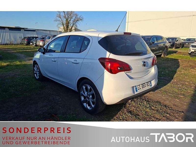 Gebraucht Opel Corsa Edition 101 PS (74 kW) 2015 Schneeweiss/summitwhite/arctic Kleinwagen