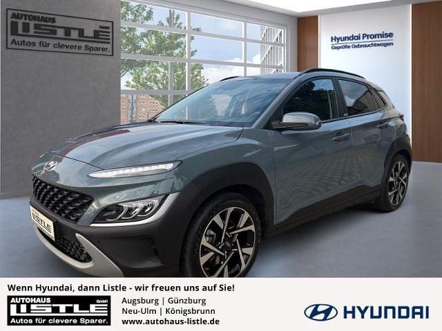 Gruen Gebraucht 2021 Hyundai Kona SUV | 18.485 € (Etwas zu teuer) - Bild 1/4
