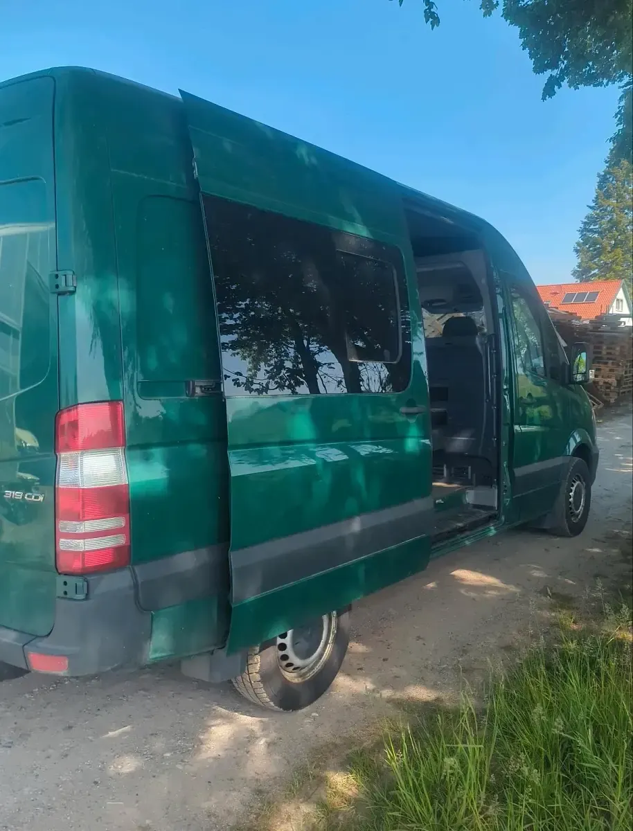 Gebraucht Mercedes Sprinter 180 PS (132 kW) 2018 Grün Van