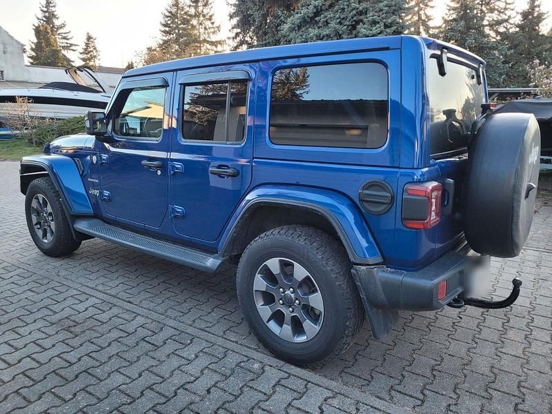 Gebraucht Jeep Wrangler Sahara 200 PS (147 kW) 2020 Blau SUV
