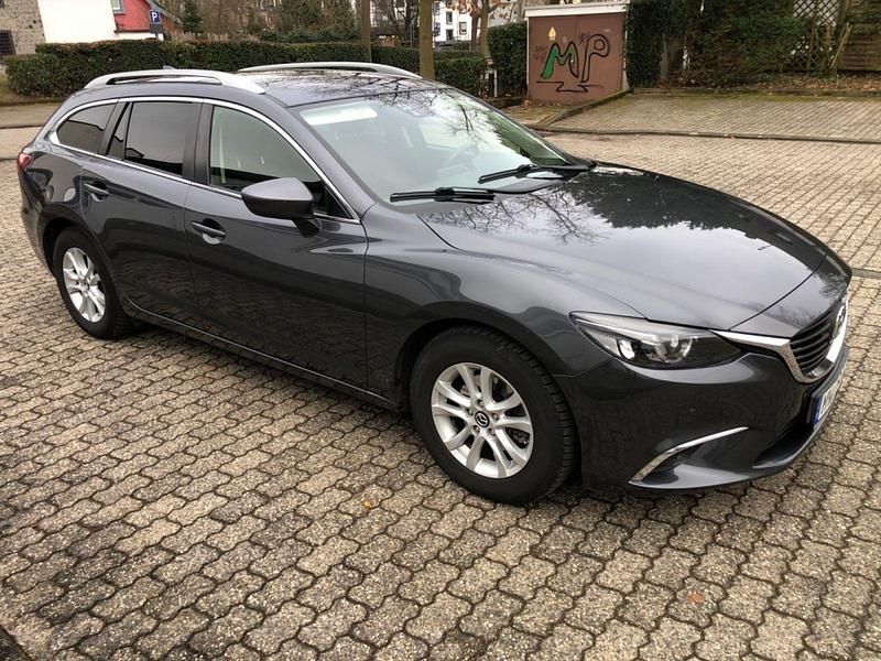 Gebraucht Mazda 6 Prime-Line 150 PS (110 kW) 2016 Grau Limousine