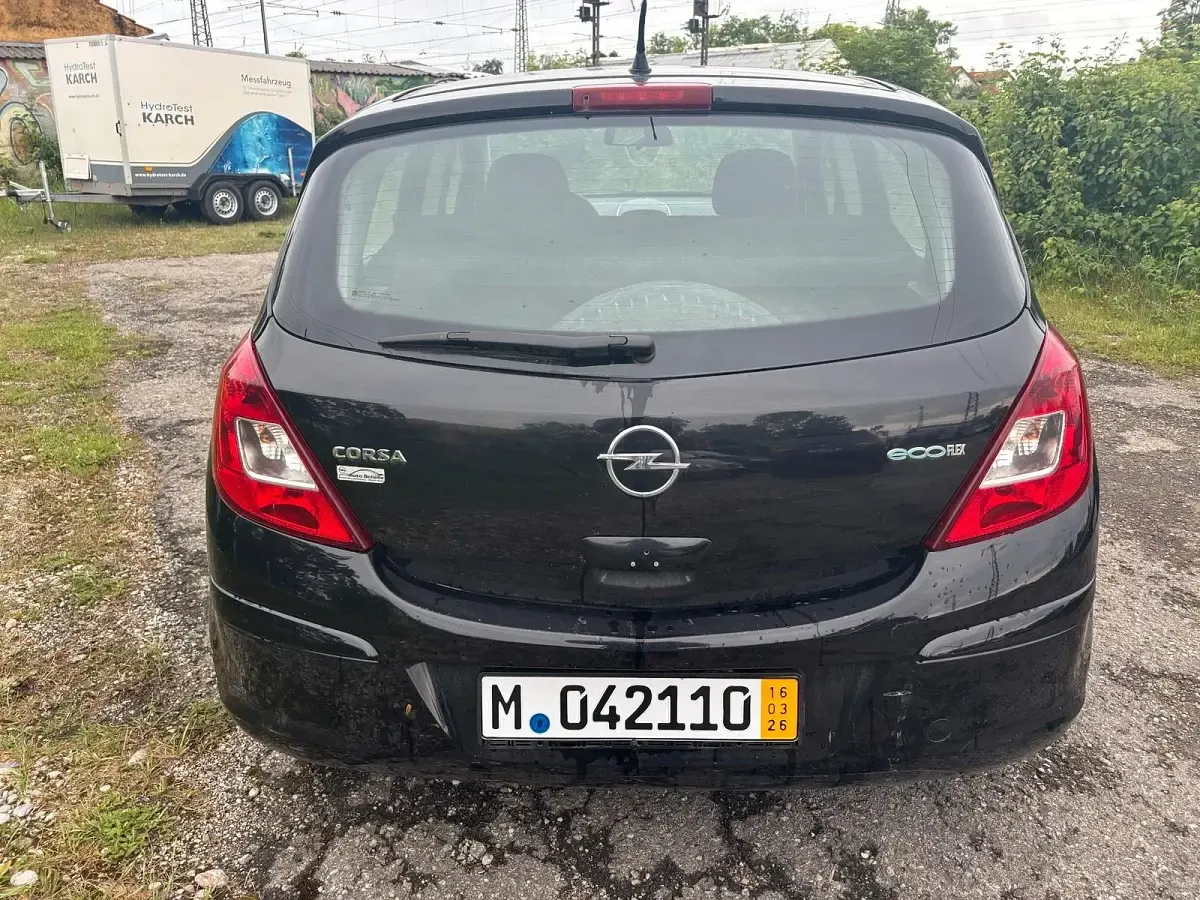 Gebraucht Opel Corsa 75 PS (55 kW) 2008 Schwarz Kleinwagen