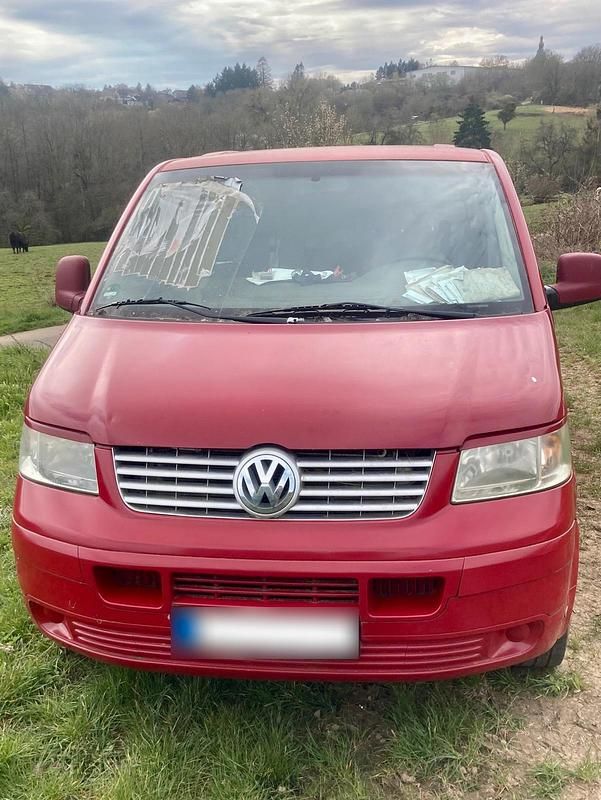 Usata VW Transporter 86 CV (63 kW) 2006 Rosso Furgone