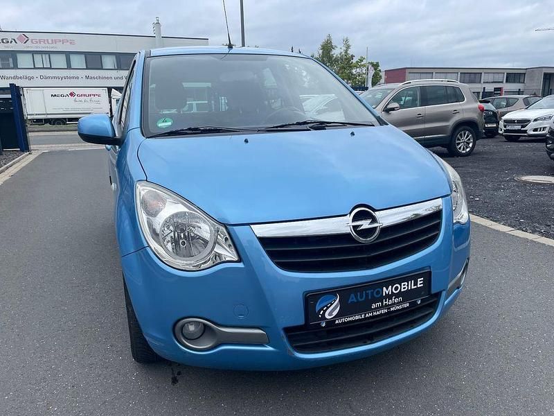 Blau Gebraucht 2008 Opel Agila Edition Van / Kleinbus | 4.490 € (Fairer Preis) - Bild 1/4