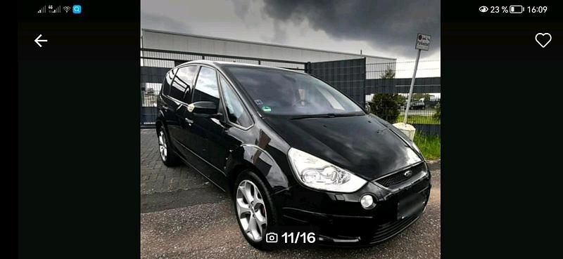 Gebraucht Ford S-MAX S 160 PS (117 kW) 2008 Schwarz Van / Kleinbus