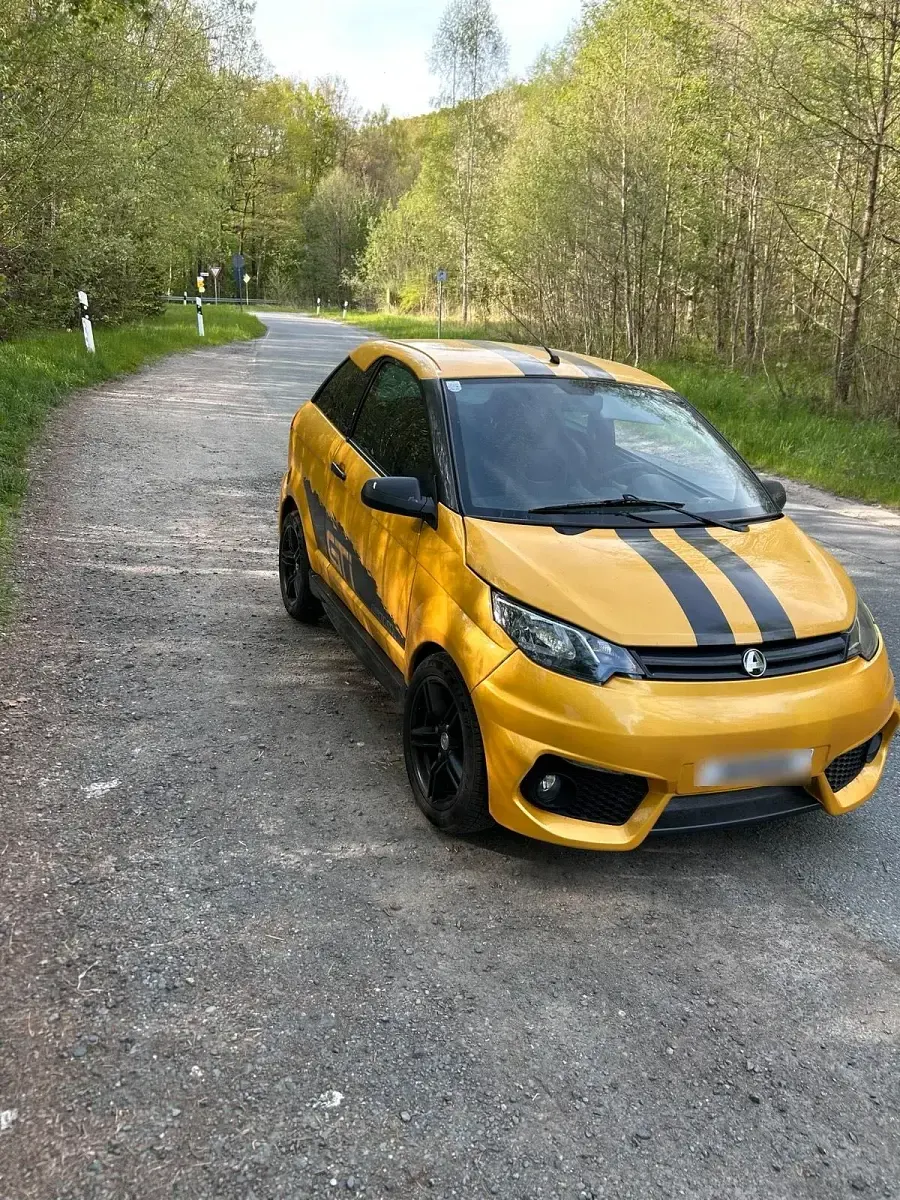 Brugt Aixam Coupe 2016 Gul Coupe