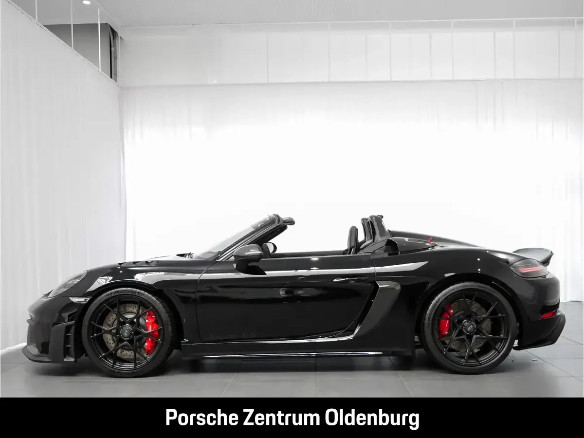 Neu Porsche 718 Spyder RS Chrono 500 PS (367 kW) 2026 Schwarz Cabrio