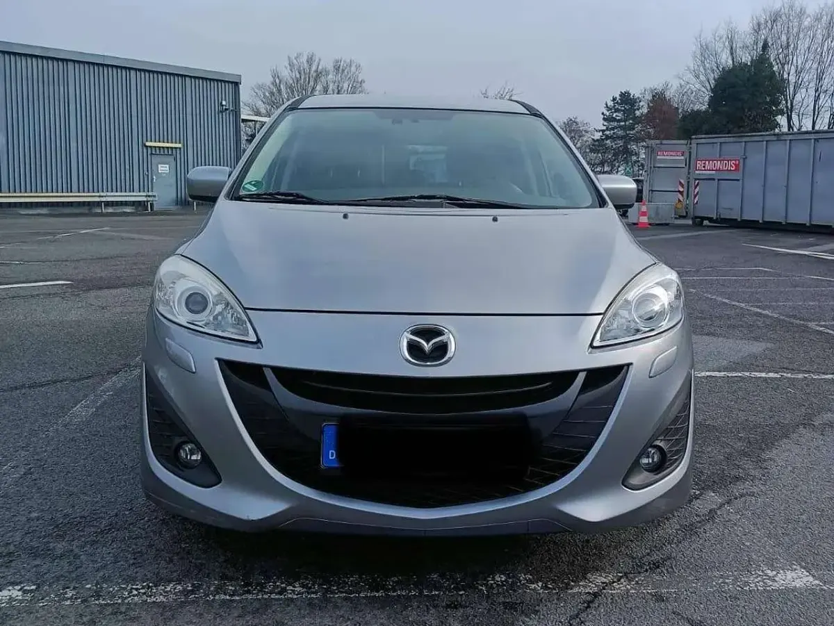 Gebraucht Mazda 5 Sports-Line 150 PS (110 kW) 2012 Grau Van / Kleinbus