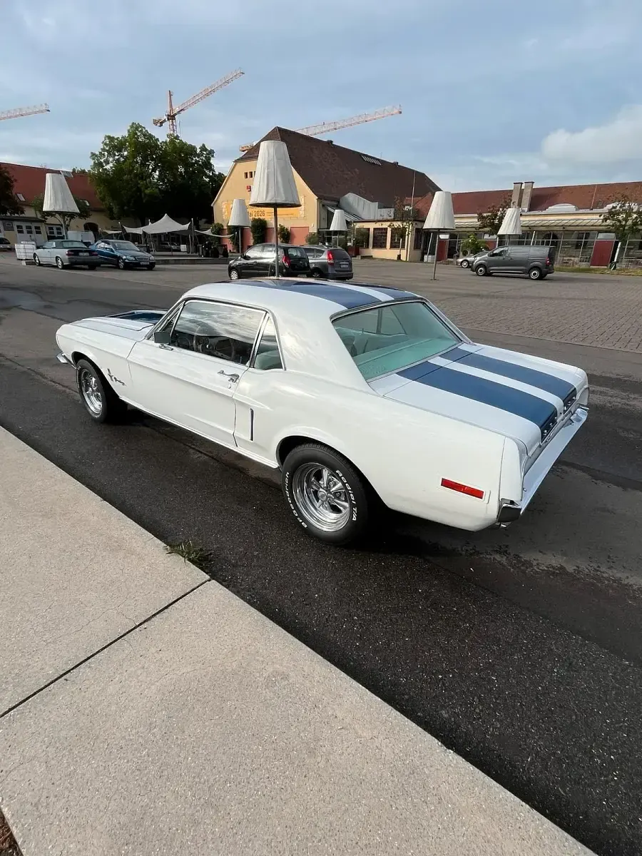 Gebraucht Ford Mustang 230 PS (169 kW) 1968 Weiß Coupé