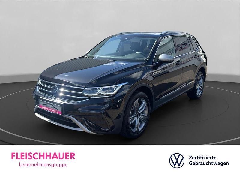 Schwarz Gebraucht 2024 VW Tiguan Allspace Elegance SUV | 44.440 € (Etwas zu teuer) - Bild 1/4
