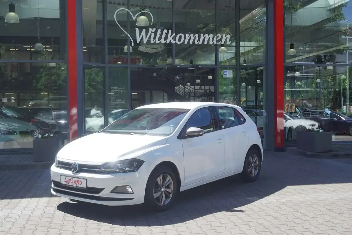 Gebraucht VW Polo Join 95 PS (69 kW) 2019 Weiss Kleinwagen