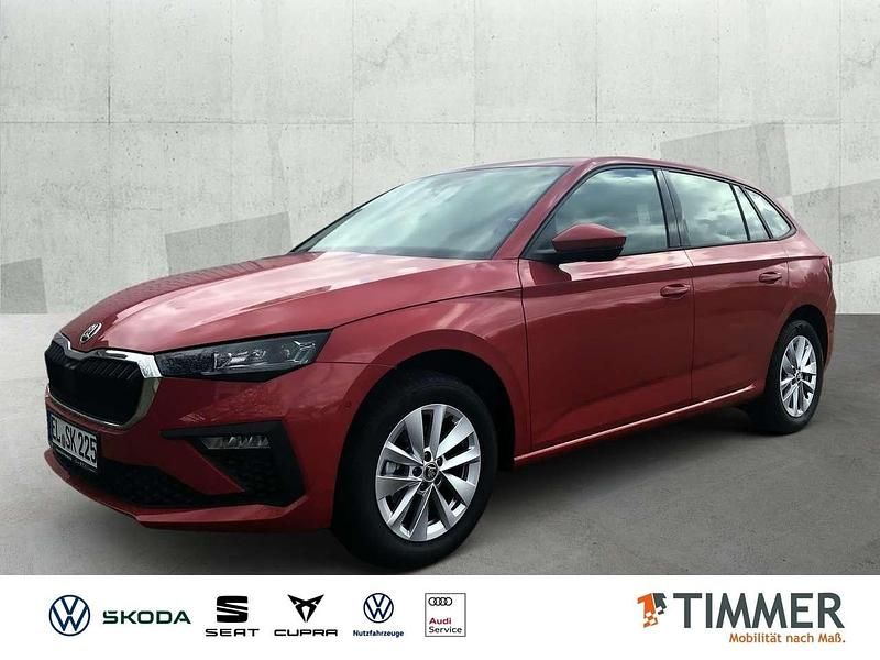 Velvet rot metallic Gebraucht 2024 Skoda Scala Selection Kleinwagen | 26.490 € (Etwas zu teuer) - Bild 1/3