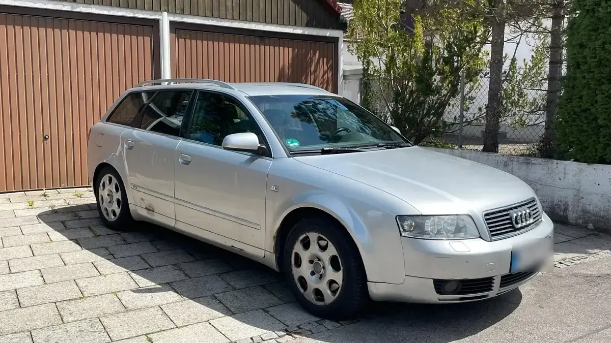 Używany Audi A4 S-Line 163 KM (119 kW) 2004 Srebrny Kombi