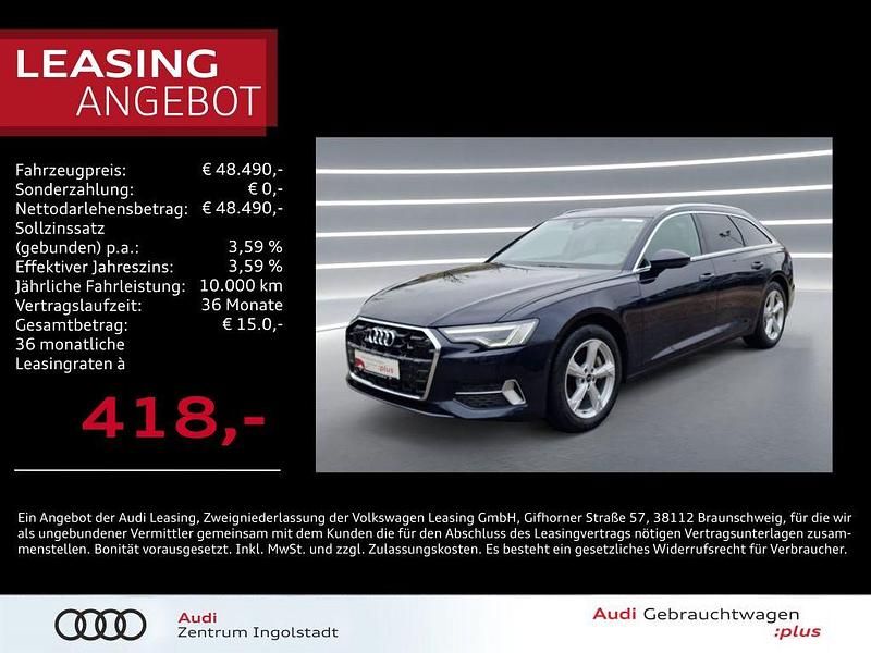 Firmamentblau metallic Gebraucht 2025 Audi A6 Advanced Plus Kombi | 48.490 € (Guter Preis) - Bild 1/3