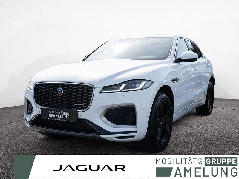 Polaris white Gebraucht 2021 Jaguar F-Pace R-Dynamic SUV | 40.890 € (Fairer Preis) - Bild 1/4