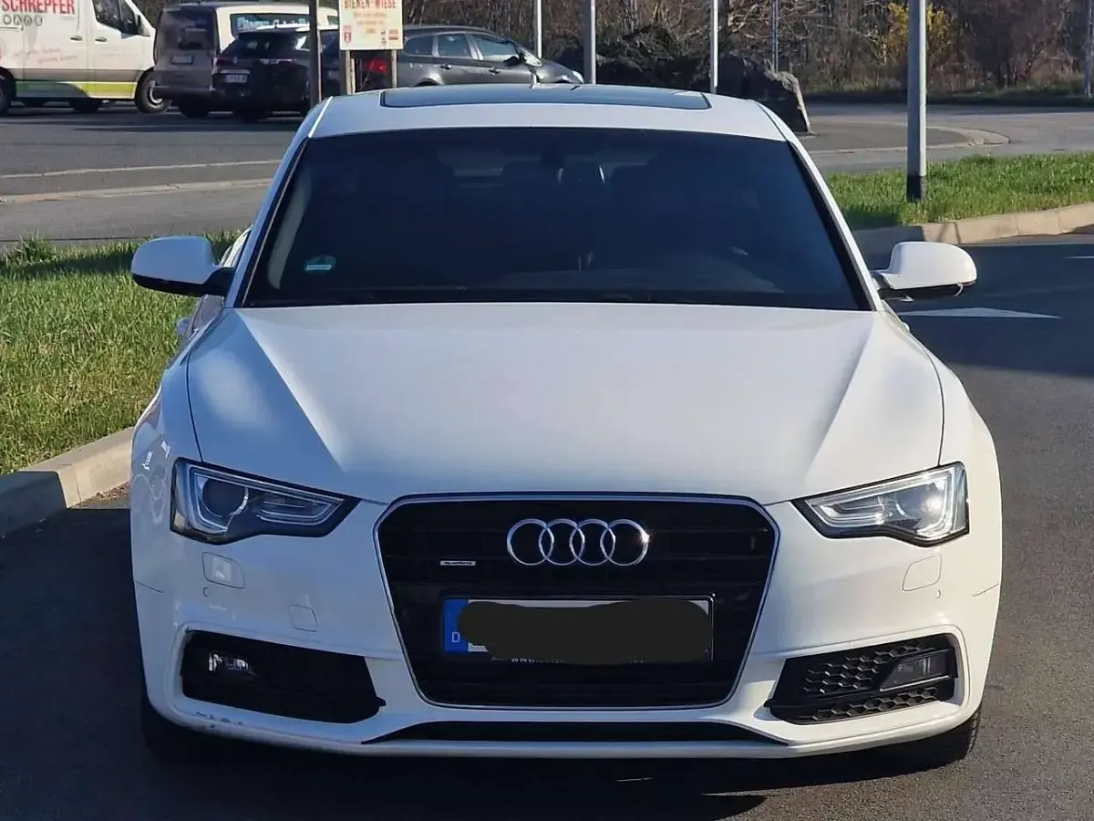 Gebraucht Audi A5 S-Line 245 PS (180 kW) 2014 Weiß Coupé