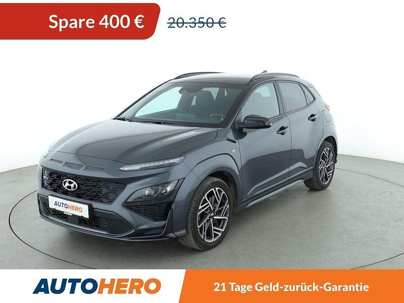 Grau Gebraucht 2022 Hyundai Kona N Line SUV | 19.950 € (Fairer Preis) - Bild 1/3
