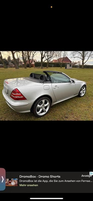 Gebraucht Mercedes SLK200 163 PS (119 kW) 2002 Silber Cabrio