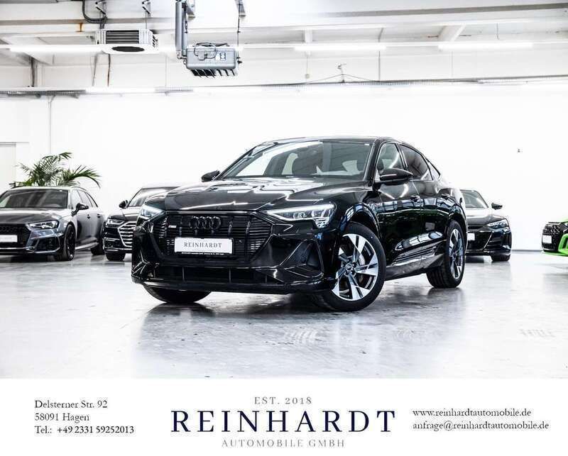Brillantschwarz Gebraucht 2022 Audi e-tron Sportback S-Line SUV | 33.015 € (Superpreis) - Bild 1/3