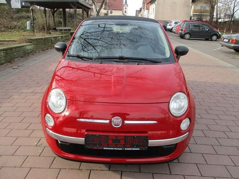 Gebraucht Fiat 500 Pop 69 PS (50 kW) 2010 Rot Cabrio