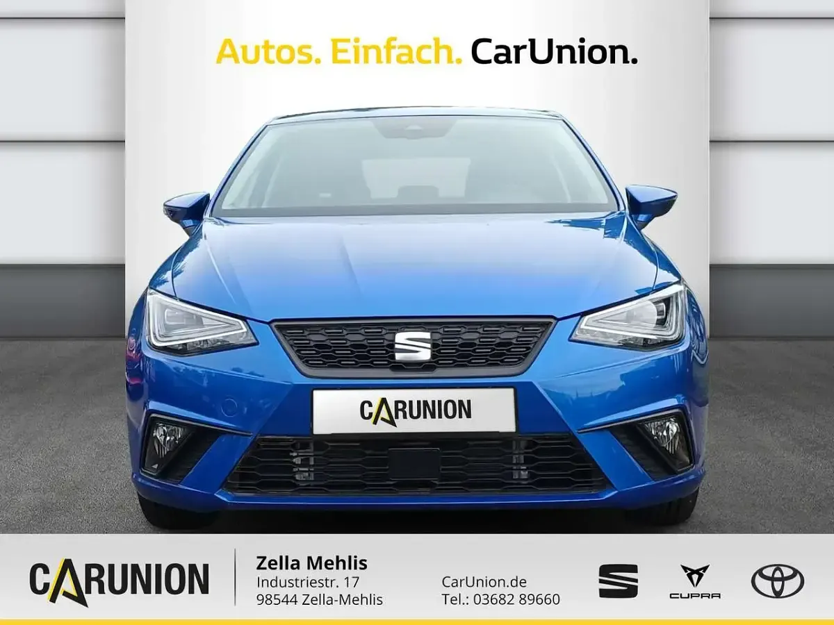 Gebraucht Seat Ibiza Style 116 PS (85 kW) 2024 Sapphire blau metall Limousine