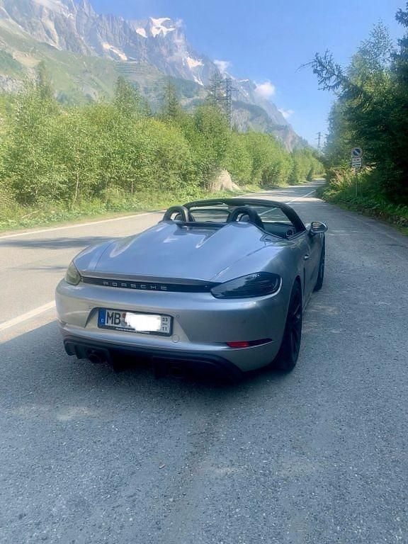 Gebraucht Porsche 718 Spyder 420 PS (308 kW) 2022 Silber Cabrio