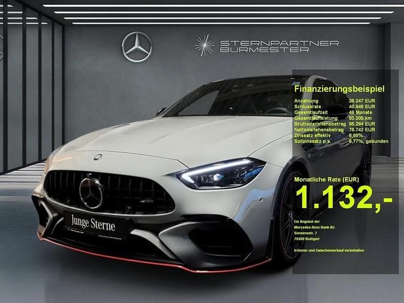 Manufaktur lack manufaktur alp Gebraucht 2024 Mercedes C63 S E Performance AMG Limousine | 104.989 € - Bild 1/3