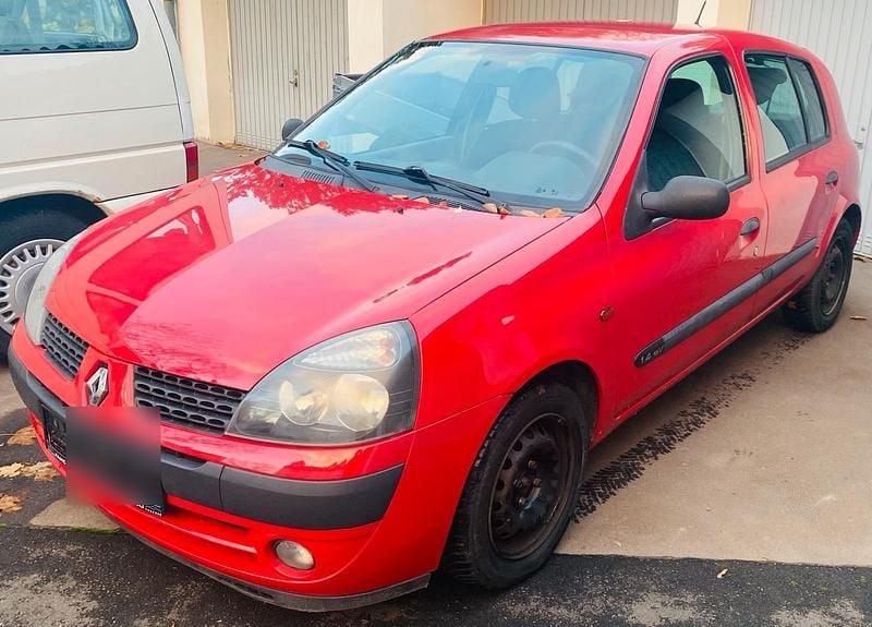 Rot Gebraucht 2002 Renault Clio II Kleinwagen | 1.799 € (Fairer Preis) - Bild 1/4