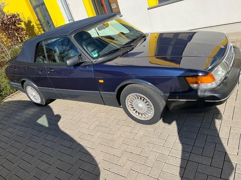 Gebraucht Saab 900 Cabriolet 141 PS (103 kW) 1993 Blau Cabrio