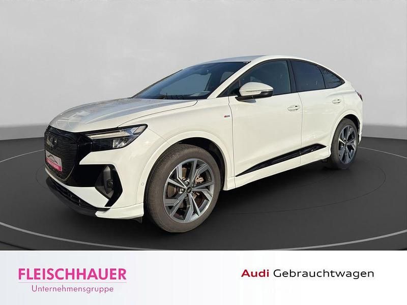 Weiss Gebraucht 2022 Audi Q4 Sportback e-tron S-Line SUV | 28.980 € (Fairer Preis) - Bild 1/4