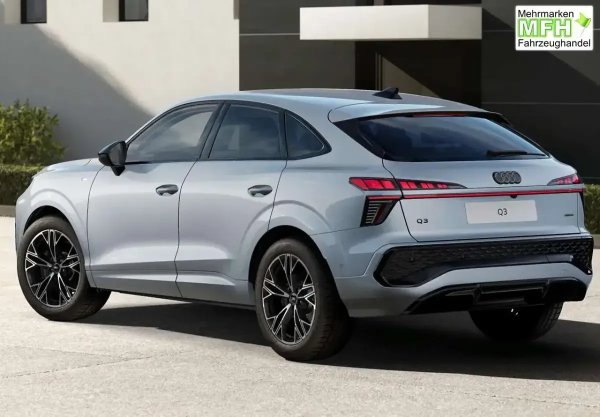 Neu Audi Q3 Sportback 265 PS (194 kW) 2026 Pfeilgrau perleffekt SUV