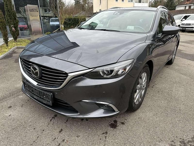 Gebraucht Mazda 6 Sports-Line 175 PS (128 kW) 2015 Grau Kombi
