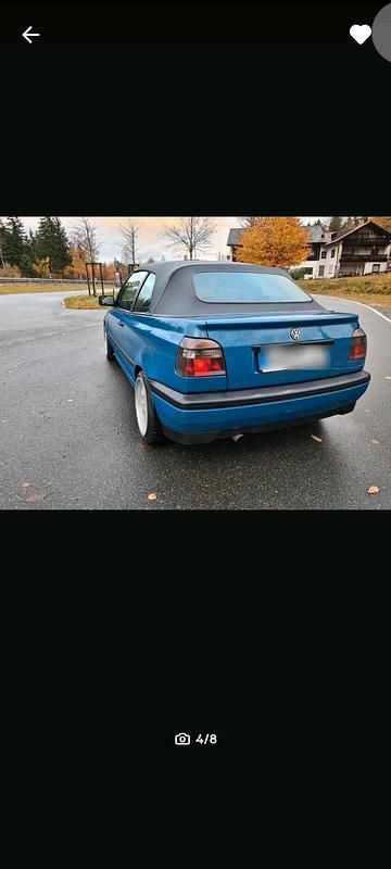 Gebraucht VW Golf Cabriolet 75 PS (55 kW) 1994 Blau Cabrio