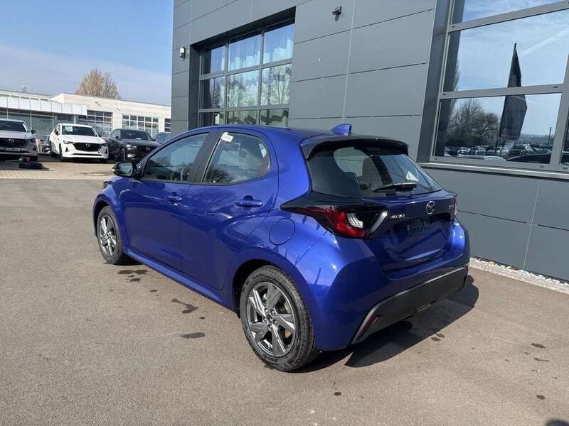 Neu Mazda 2 Exclusive-Line 116 PS (85 kW) 2025 Glass blue Kleinwagen