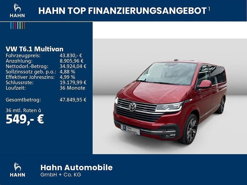 Gebraucht VW Multivan Generation Six 204 PS (150 kW) 2021 Fortanarot metallic Van