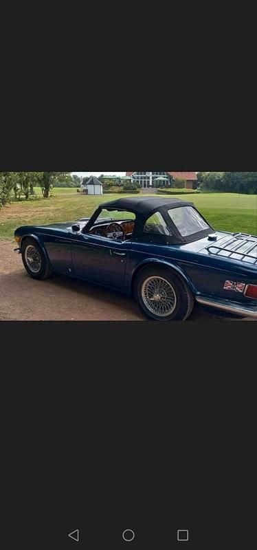 Gebraucht Triumph TR6 95 PS (69 kW) 1974 Blau Cabrio