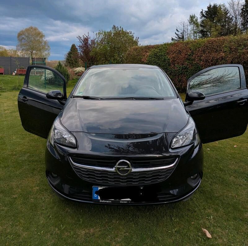 Schwarz Gebraucht 2015 Opel Corsa Edition Kleinwagen | 7.199 € (Fairer Preis) - Bild 1/4