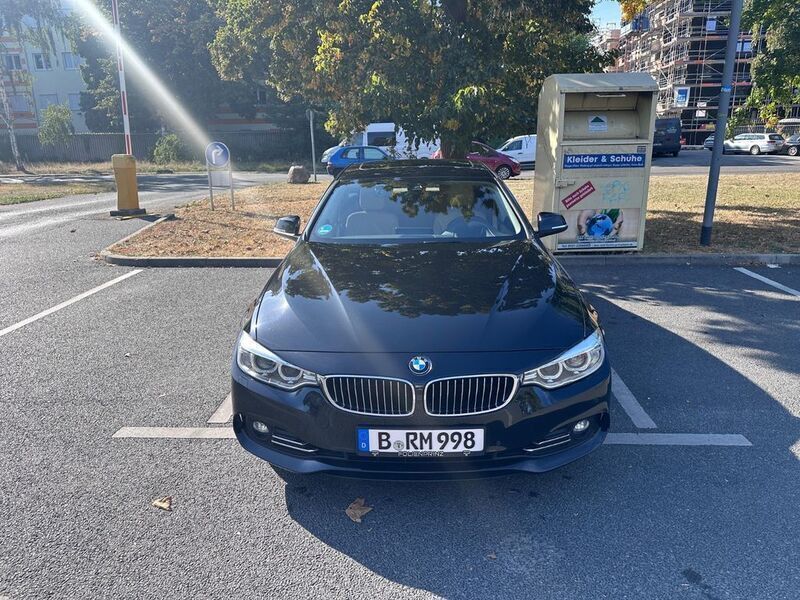 Schwarz Gebraucht 2016 BMW 420 Gran Coupé Sport Line Coupé | 18.490 € (Guter Preis) - Bild 1/4