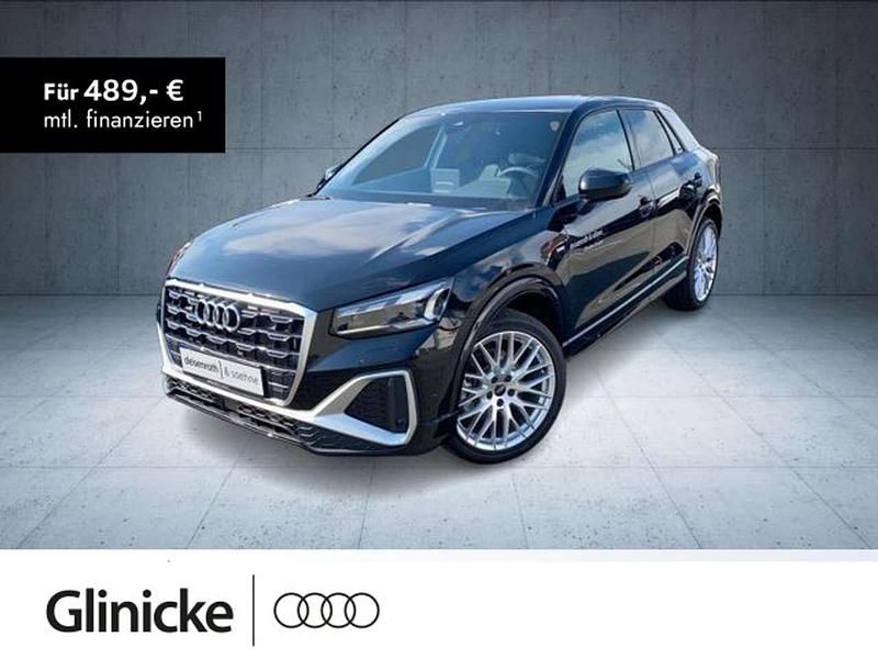 0e mythosschwarz metallic Neu 2025 Audi Q2 S-Line SUV | 36.880 € (Fairer Preis) - Bild 1/2