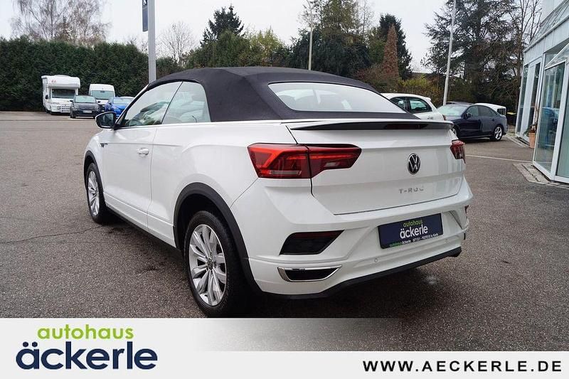 Gebraucht VW T-Roc Cabriolet R-line 150 PS (110 kW) 2021 Pure white Cabrio
