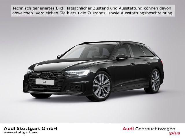 Mythosschwarz metallic Gebraucht 2025 Audi A6 S-Line Kombi | 54.940 € (Superpreis) - Bild 1/3