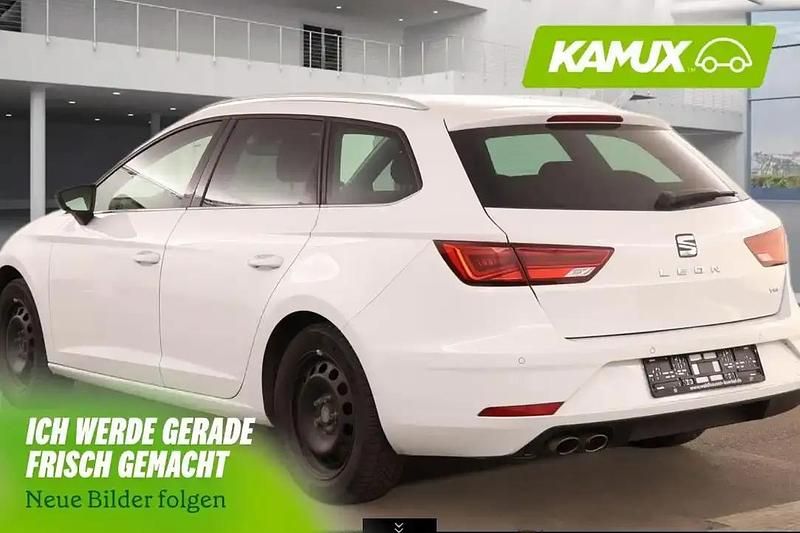 Usata Seat Leon 150 CV (110 kW) 2017 Bianco Station wagon