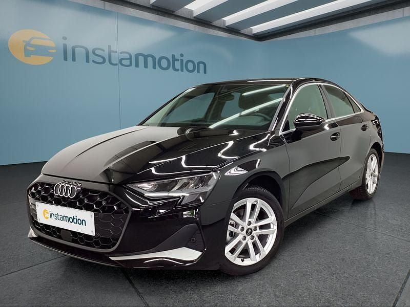 Schwarz Gebraucht 2025 Audi A3 Limousine | 33.249 € (Fairer Preis) - Bild 1/4