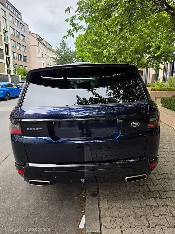 Gebraucht Land Rover Range Rover Sport HSE Dynamic 400 PS (294 kW) 2021 Blau SUV
