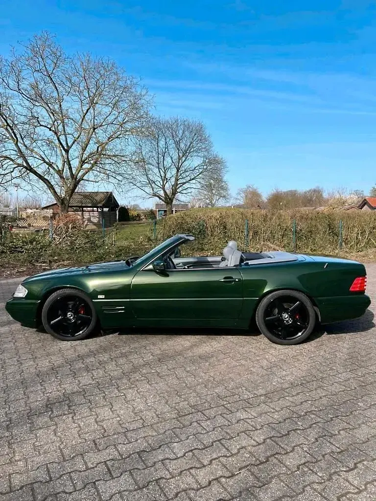 Gebraucht Mercedes SL320 231 PS (169 kW) 1998 Grün Cabrio